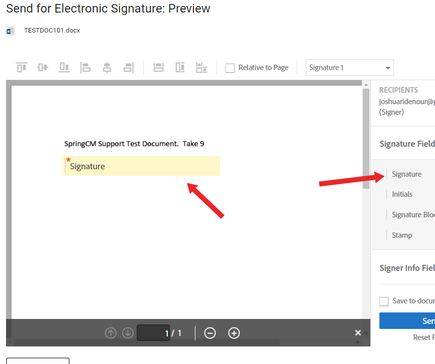 customize-the-e-signature-field-to-hide-the-name-and-date-below-the